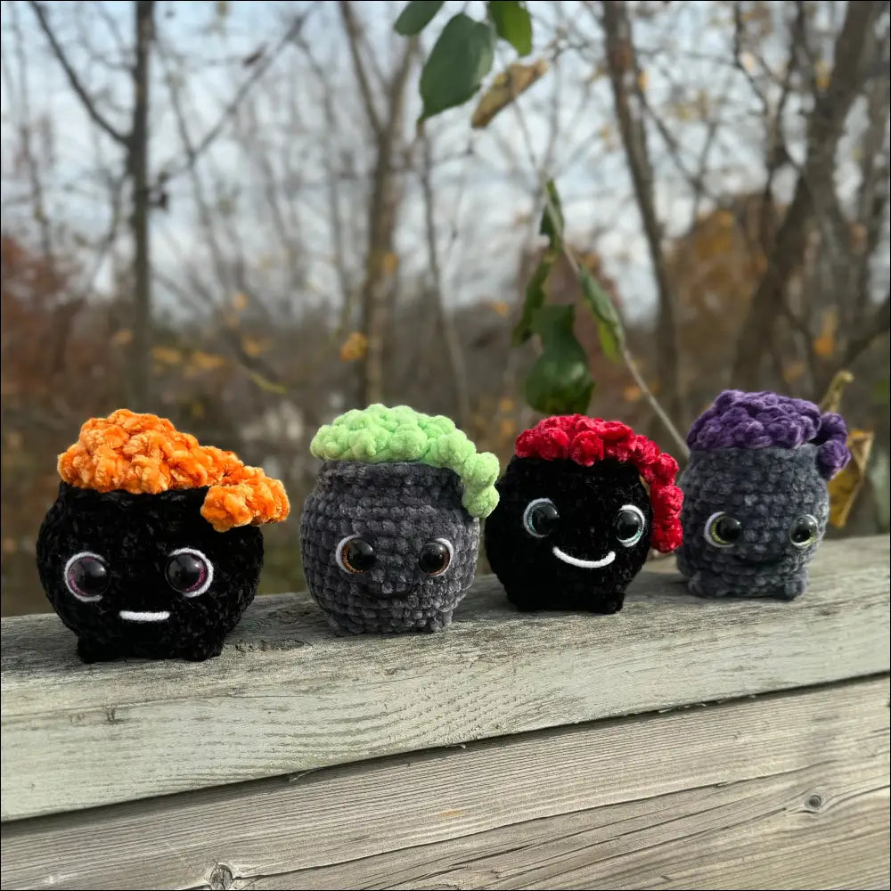 Bubbling cauldron plush