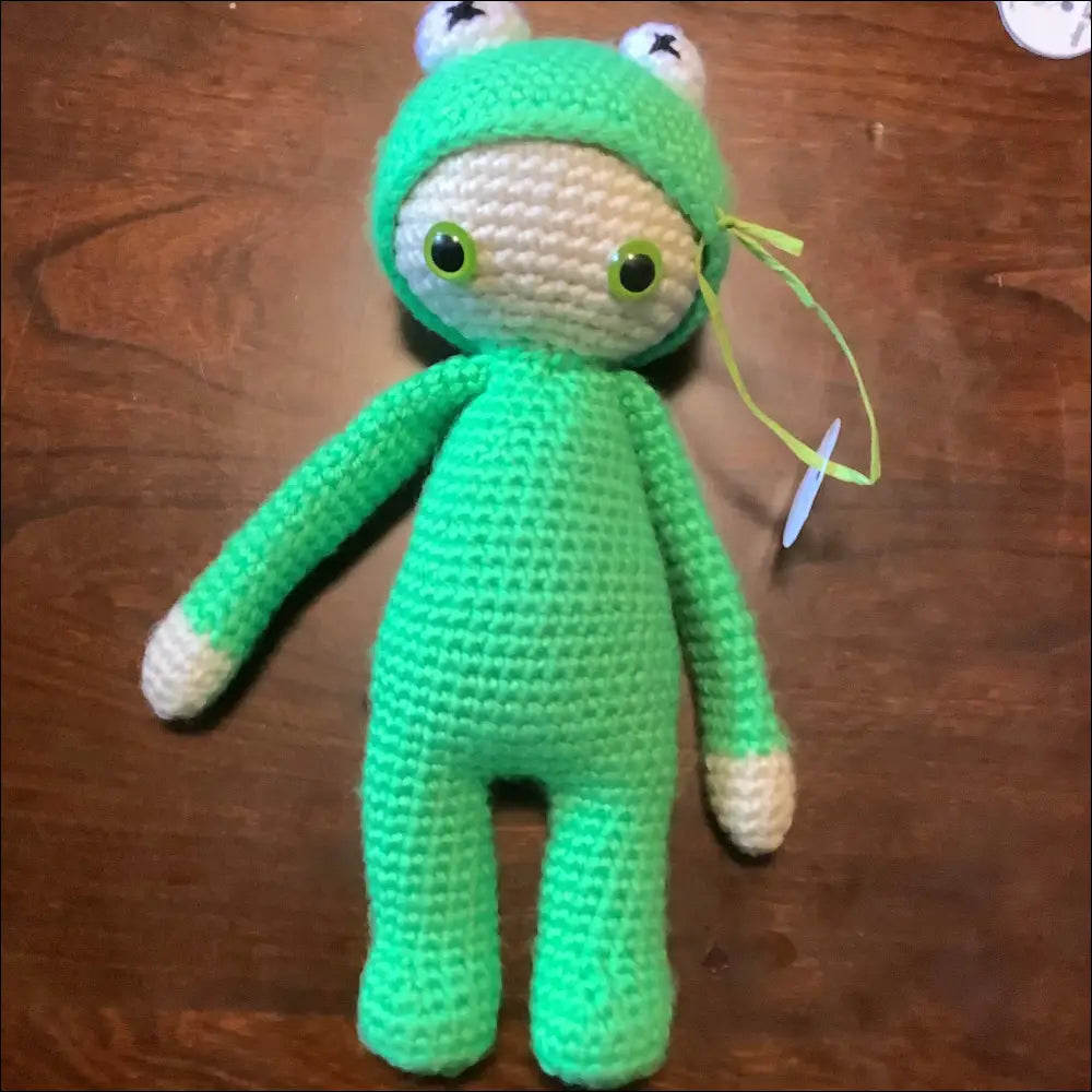Frog doll plush