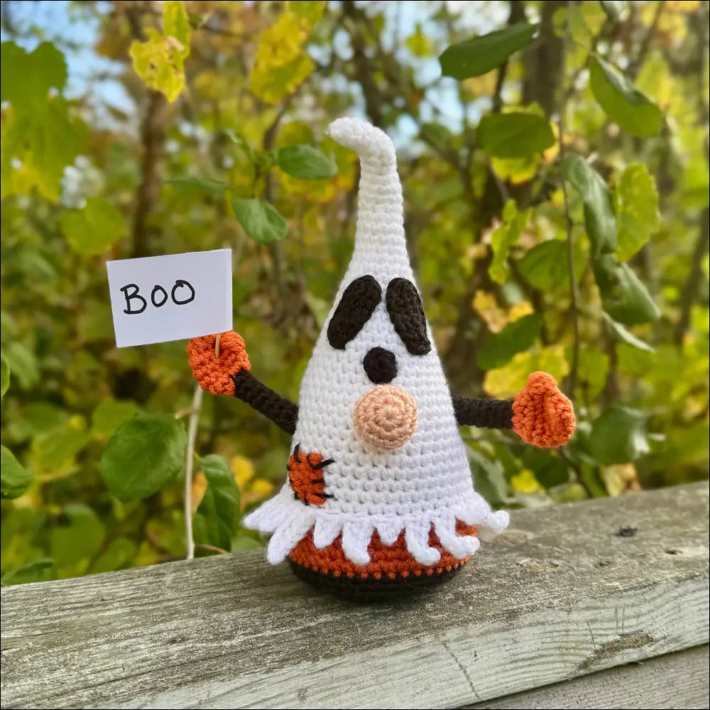 Ghost gnome plush
