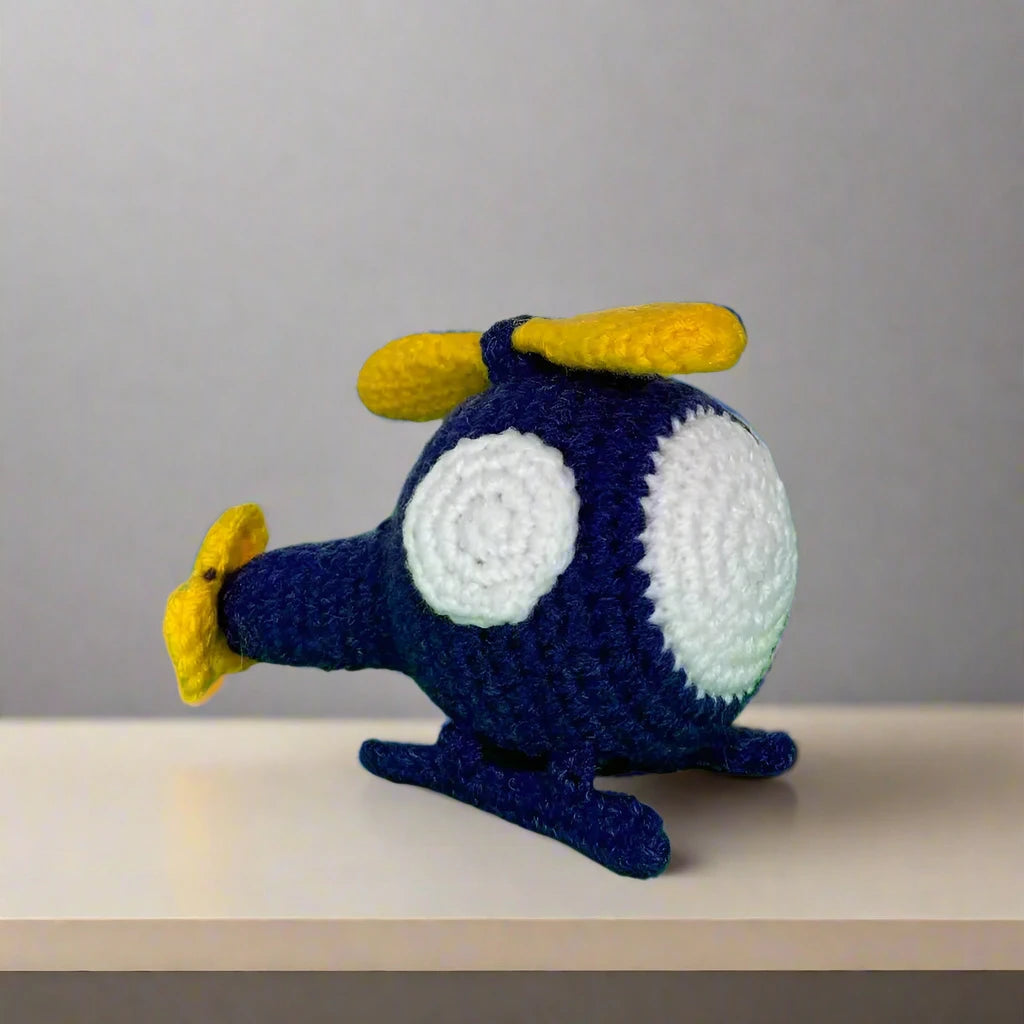 Helicopter toy plush