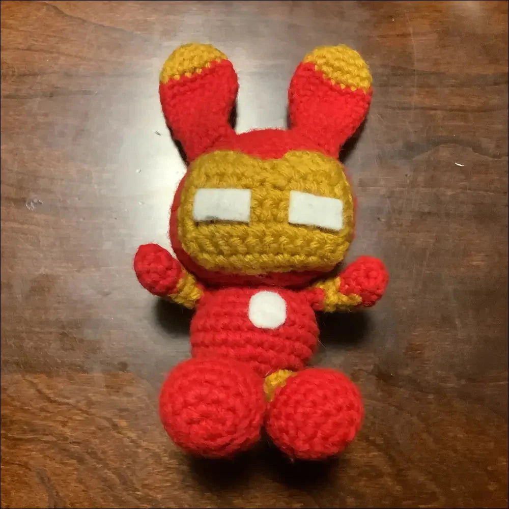 Iron bunny plush