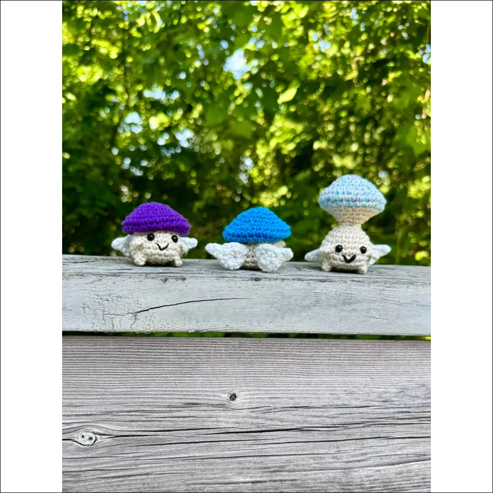 Pop mushroom fidget toy plush