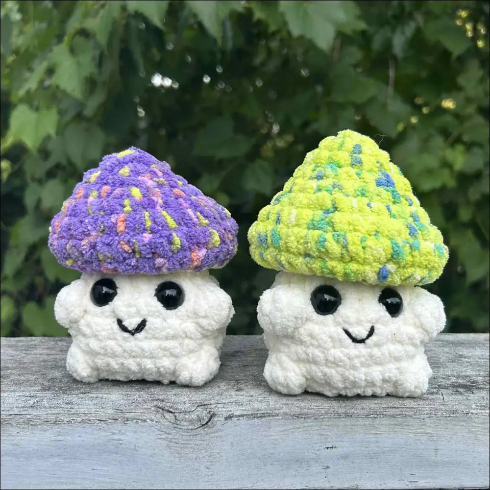 Pop mushroom fidget toy plush