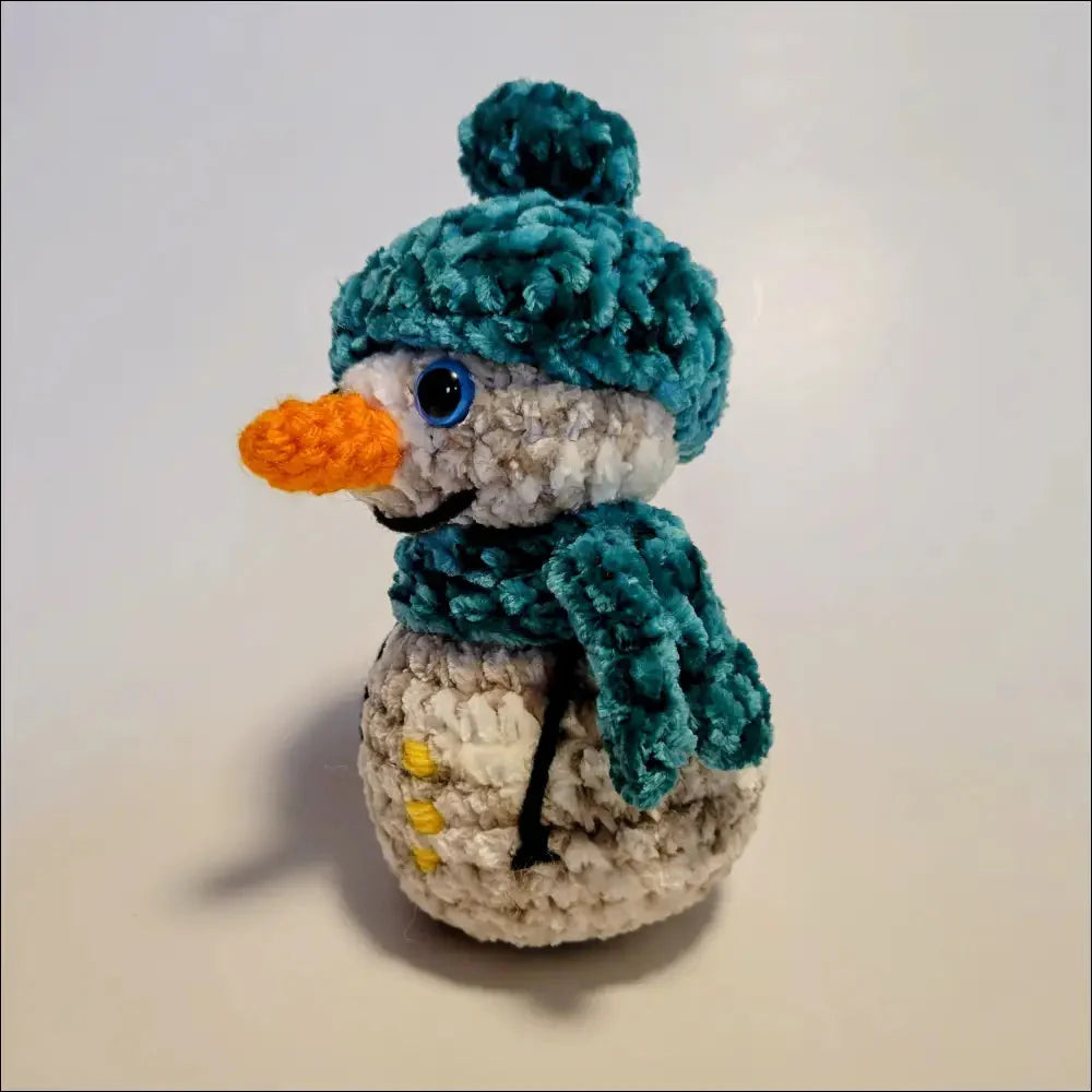 Silly snowman plush