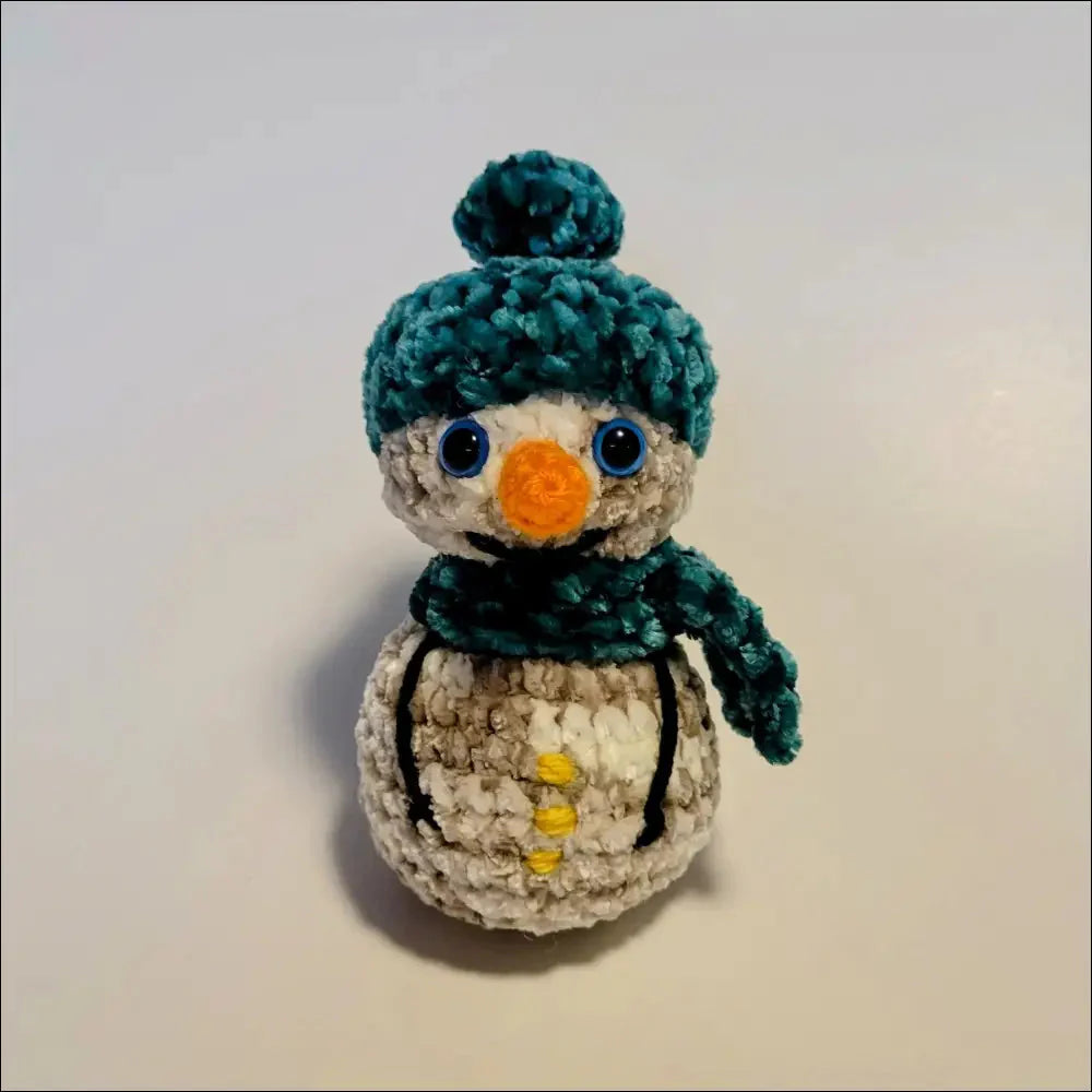 Silly snowman plush