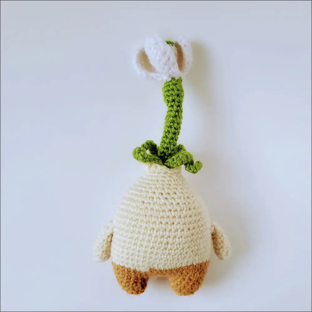 Snow drop plant plush
