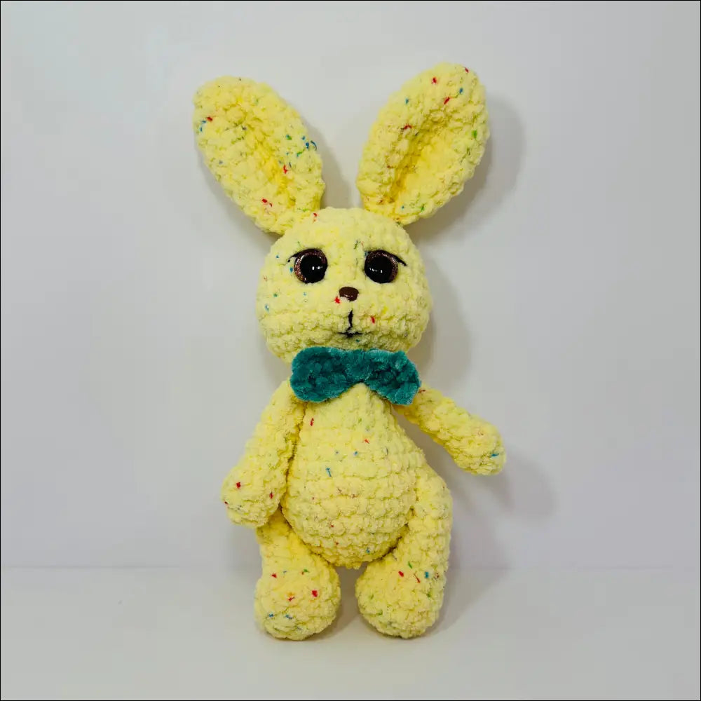 Yellow bunny plush