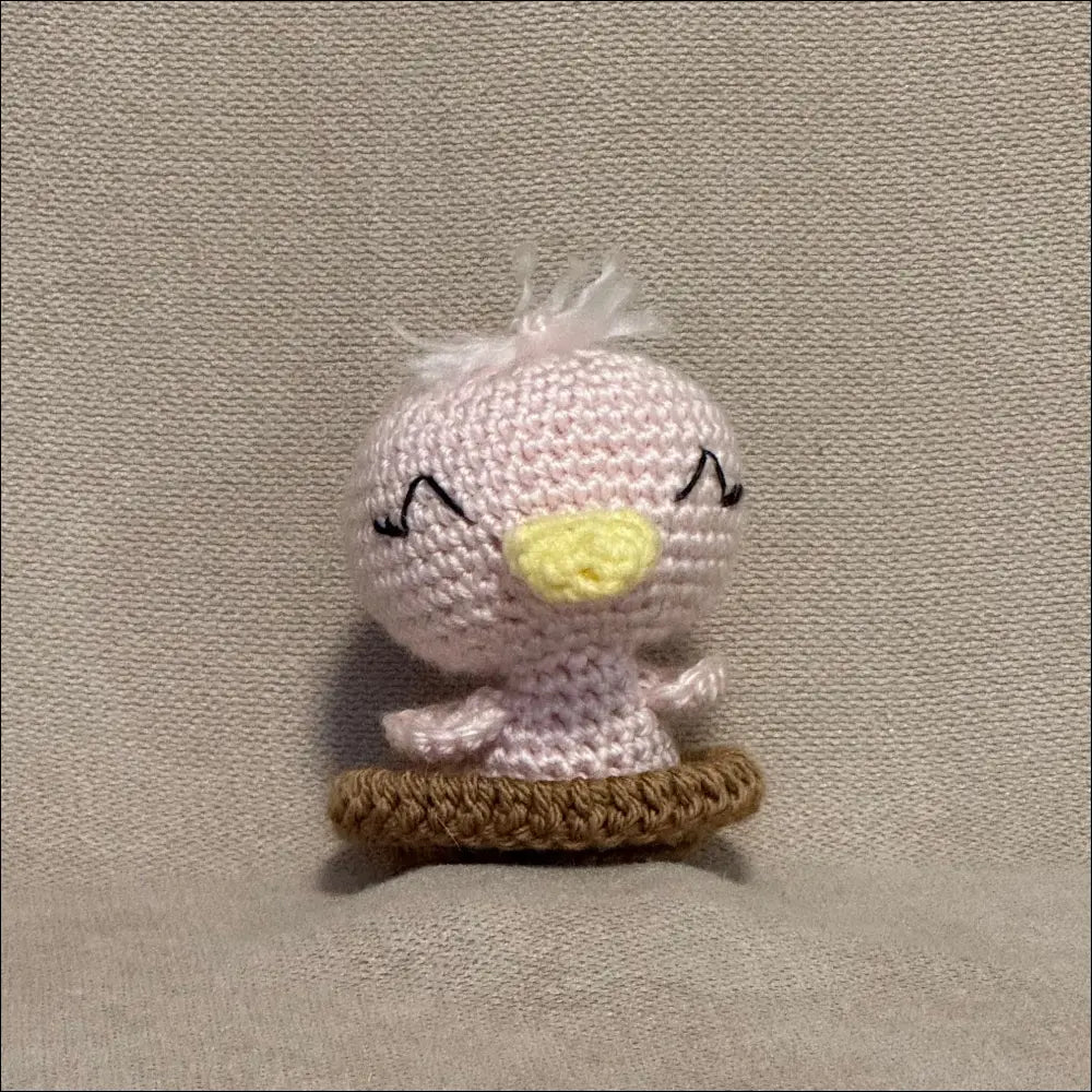 Bird-in-a-nest plush