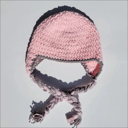 Braided ear flap hat - hat braided ear flap hat braided ear