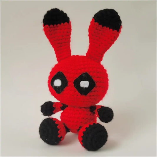 Deadpool bunny - plush deadpool bunny deadpool bunny