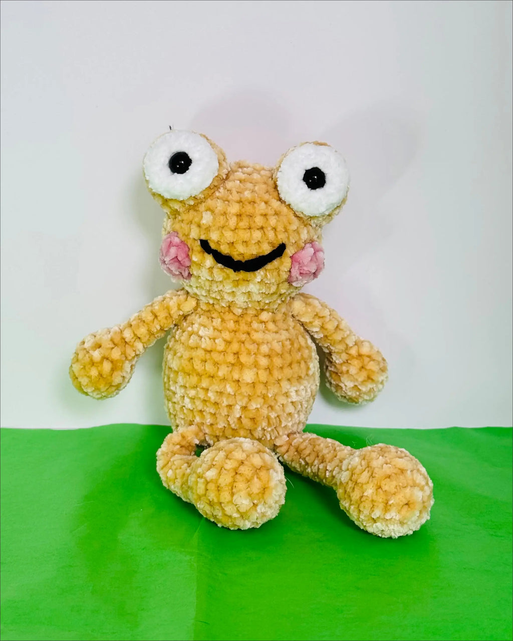 Frog plush reptiles/amphibians