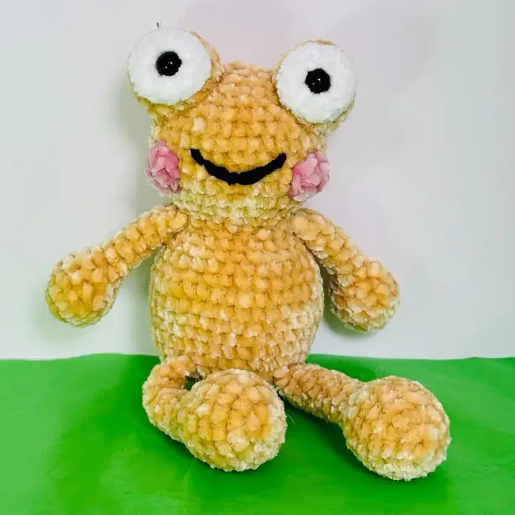Frog plush reptiles/amphibians