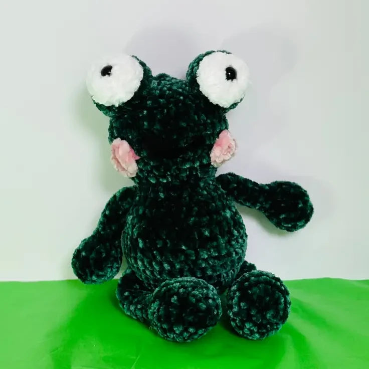 Frog plush reptiles/amphibians