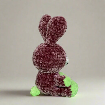 Grape bunny plush