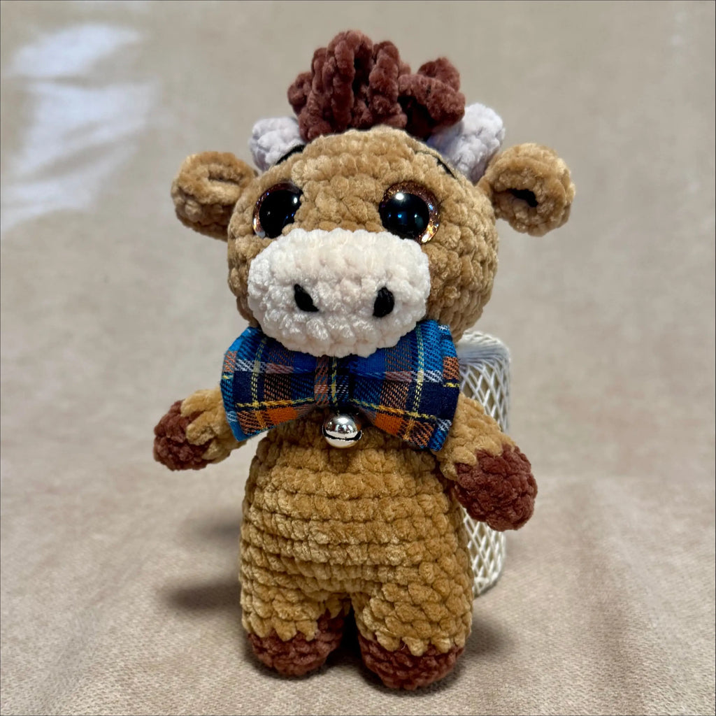 Highland cow plush farm animals