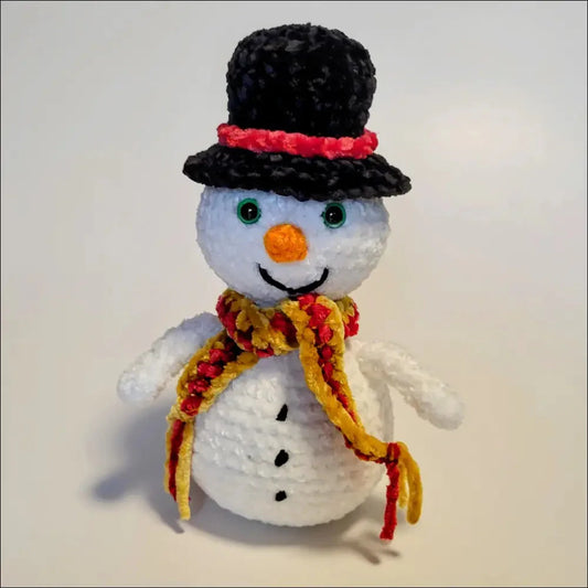 Holiday snowman - plush holiday snowman holiday snowman