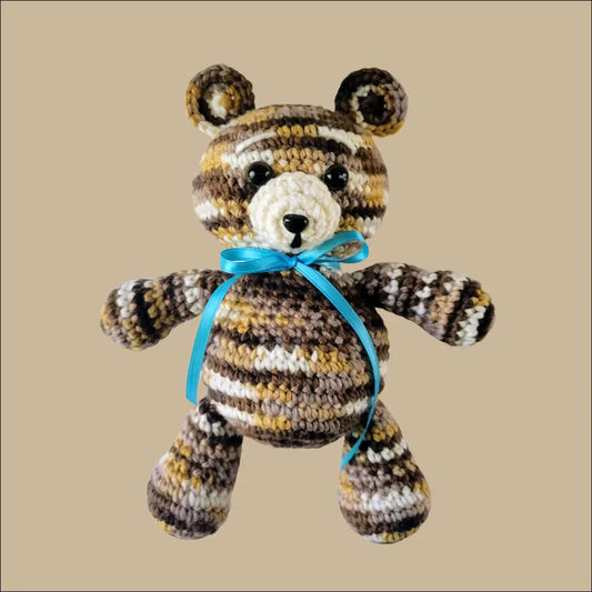 Jeremy bear - plush two little loops toys