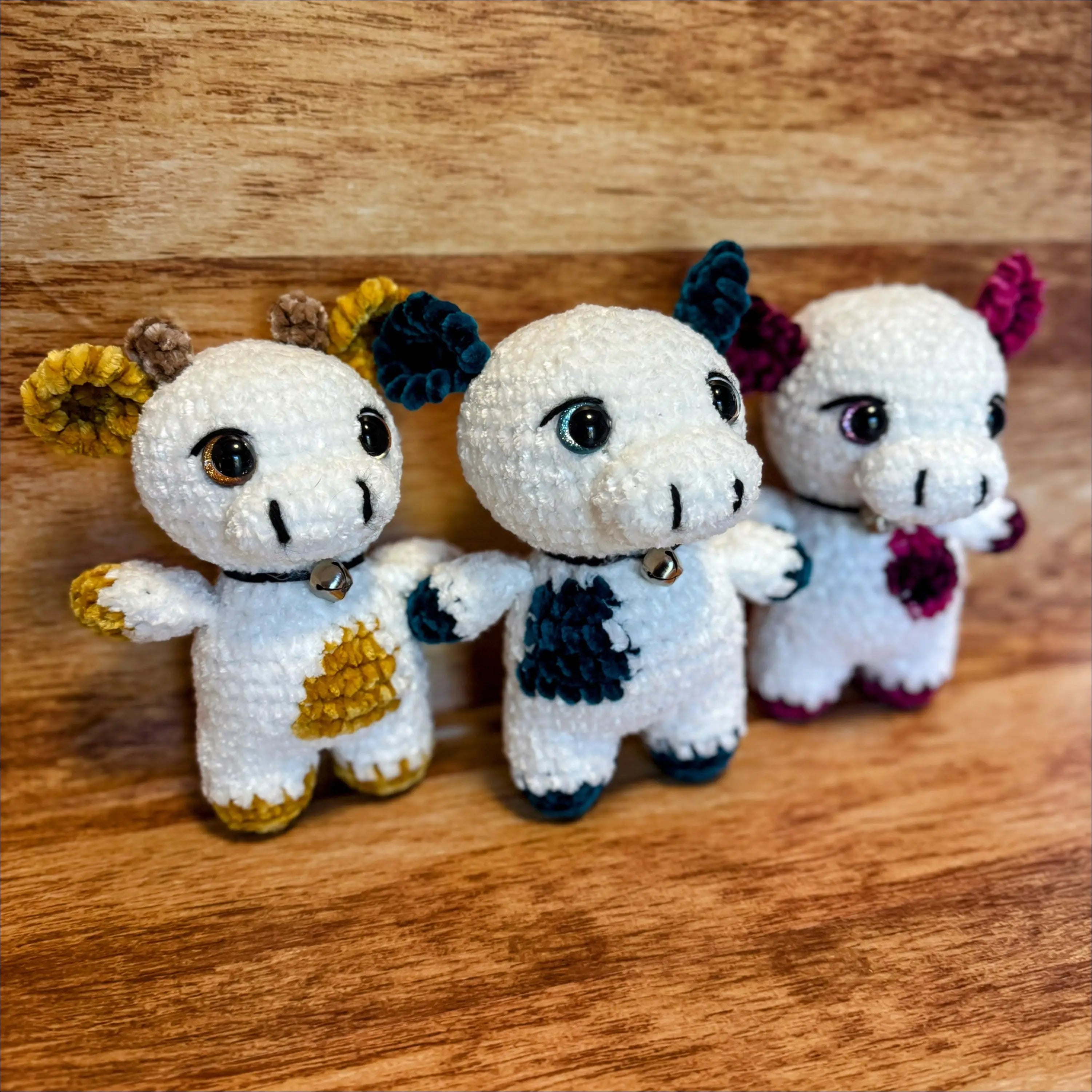 Jersey cow plushie farm animals