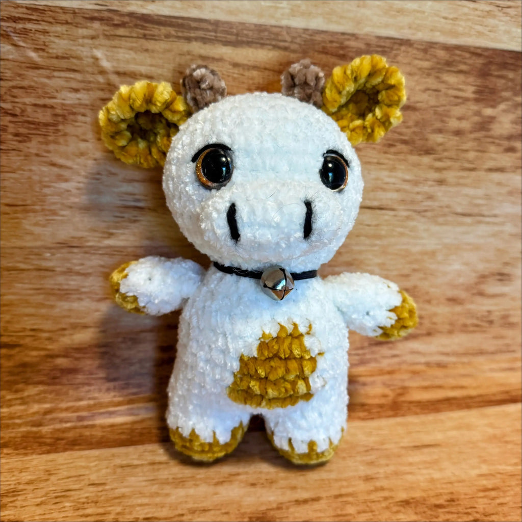 Jersey cow plushie farm animals