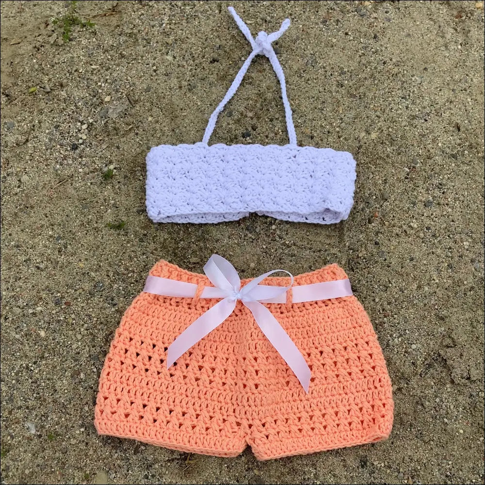 Just peachy short set - shorts two little loops baby &