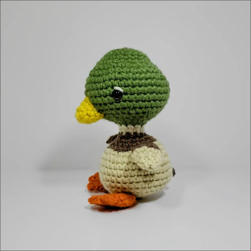 Mallard duck - plush two little loops toys