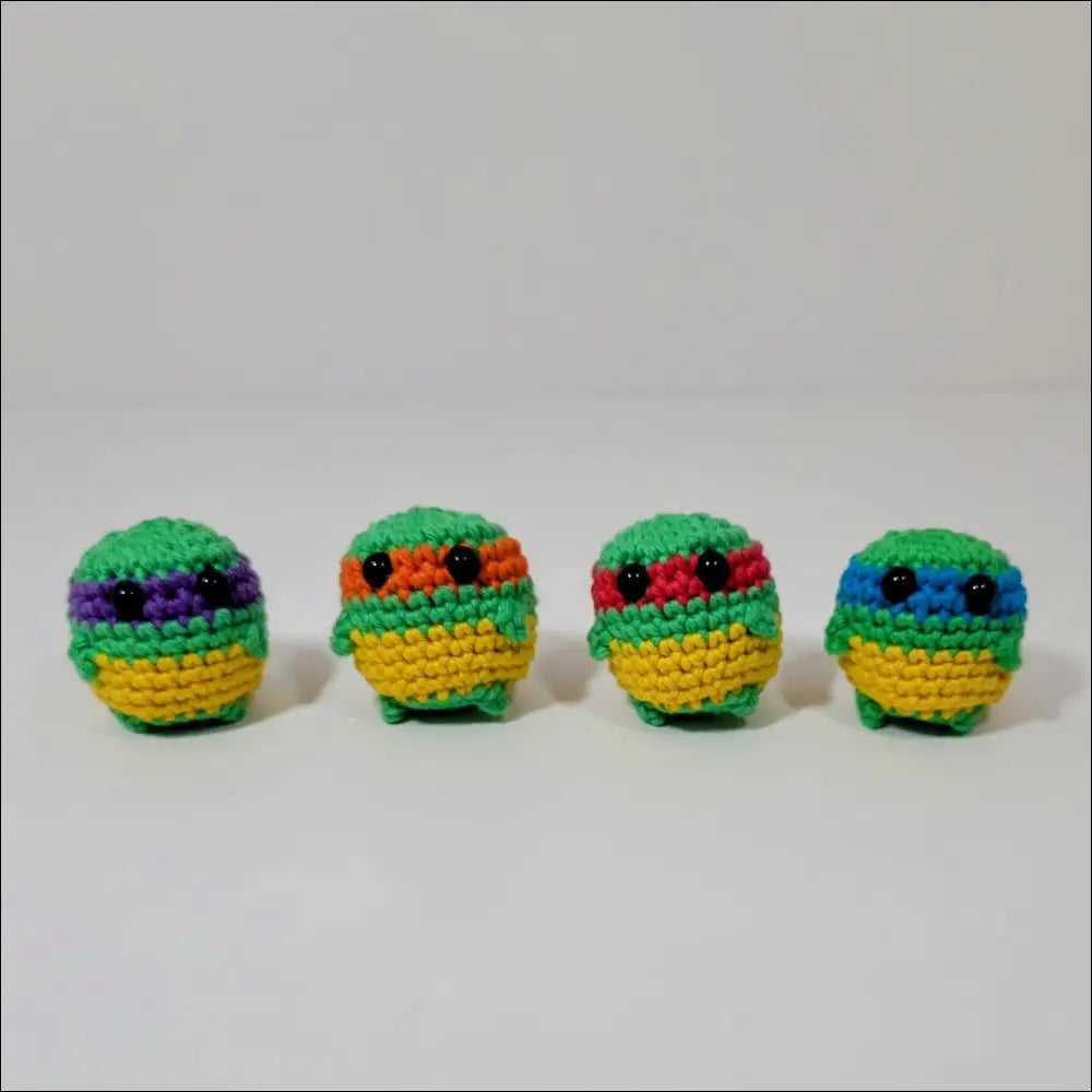 Mini ninja turtles characters