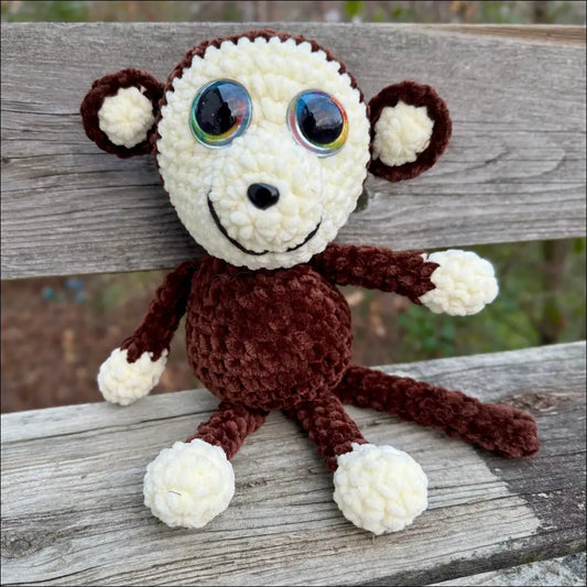 Monkey plush plush