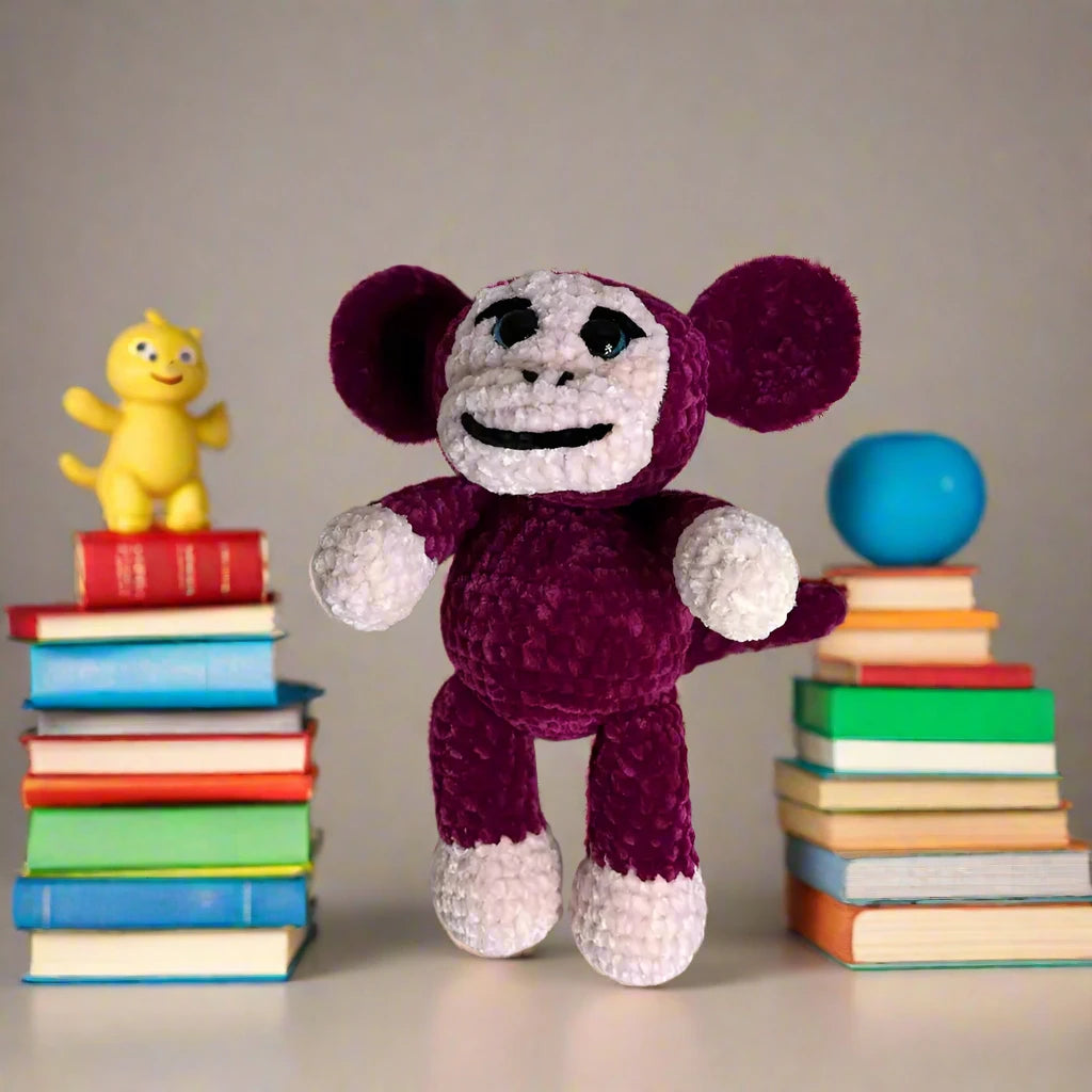 Monkey plush plush