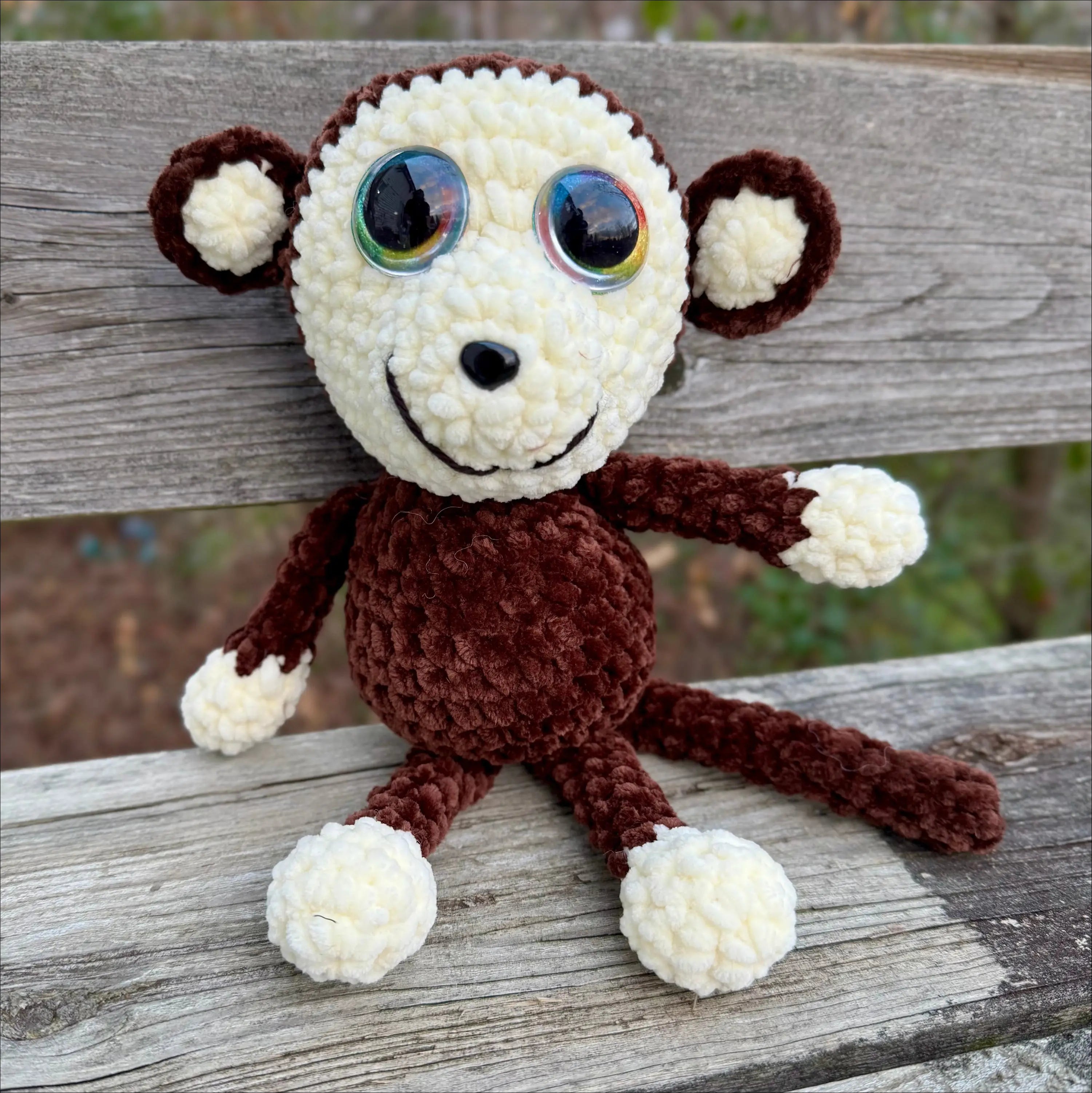 Monkey plush dr forest animals