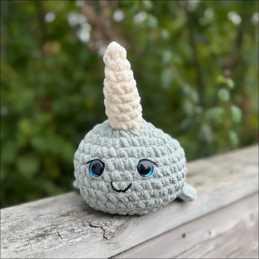 Narwhal squish plush