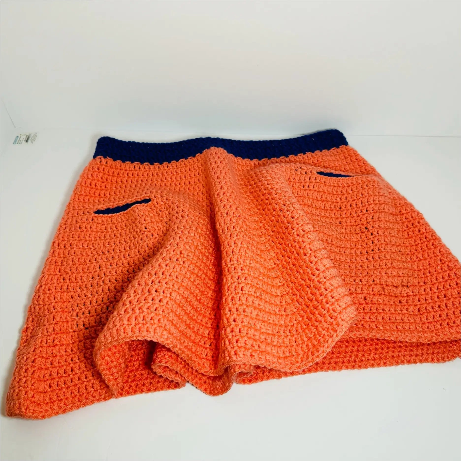 Peachy blue skirt skirts