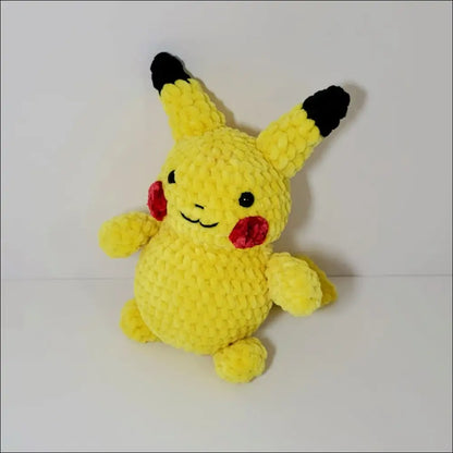 Cute Pikachu plush toy perfect for joyful playtime adventures and cuddly fun