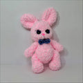 Pink fuzzy bunny dr forest animals