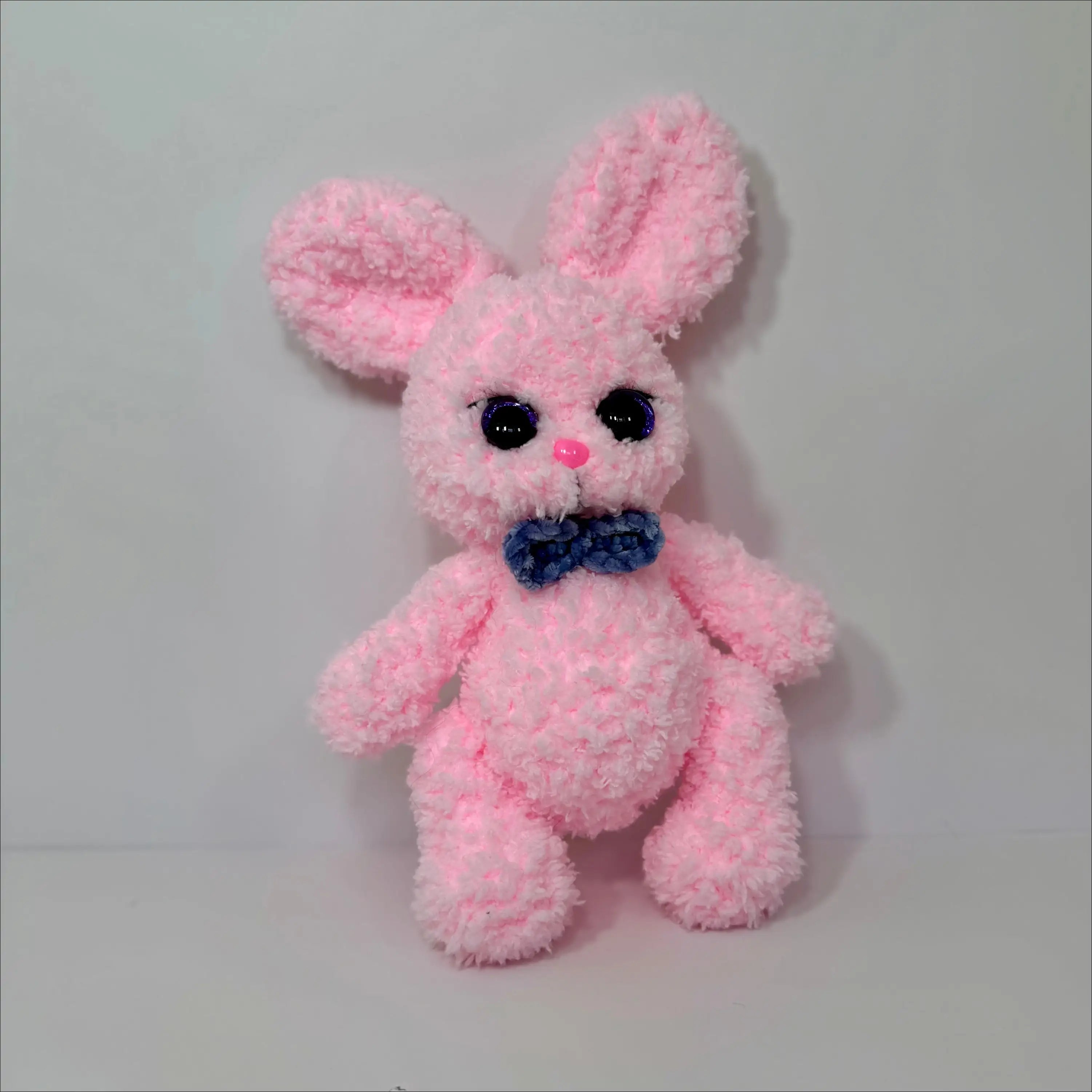 Pink fuzzy bunny dr forest animals
