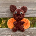 Plush bat seasonal