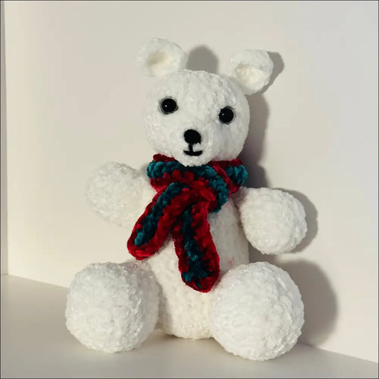 Polar bear - plush polar bear