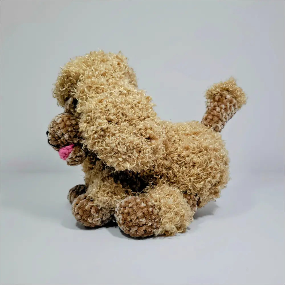 Poodle plush - two little loops toys