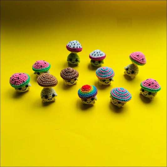 Pop mushroom fidget toy plush