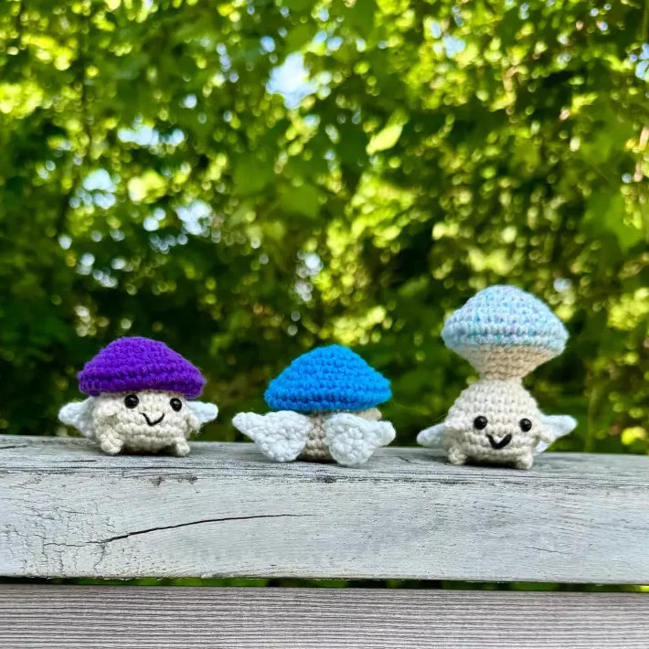 Pop mushroom fidget toy interactive