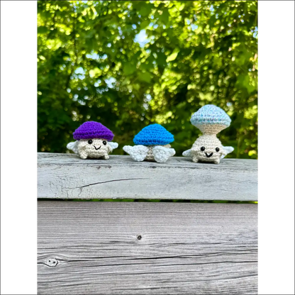 Pop mushroom fidget toy plush