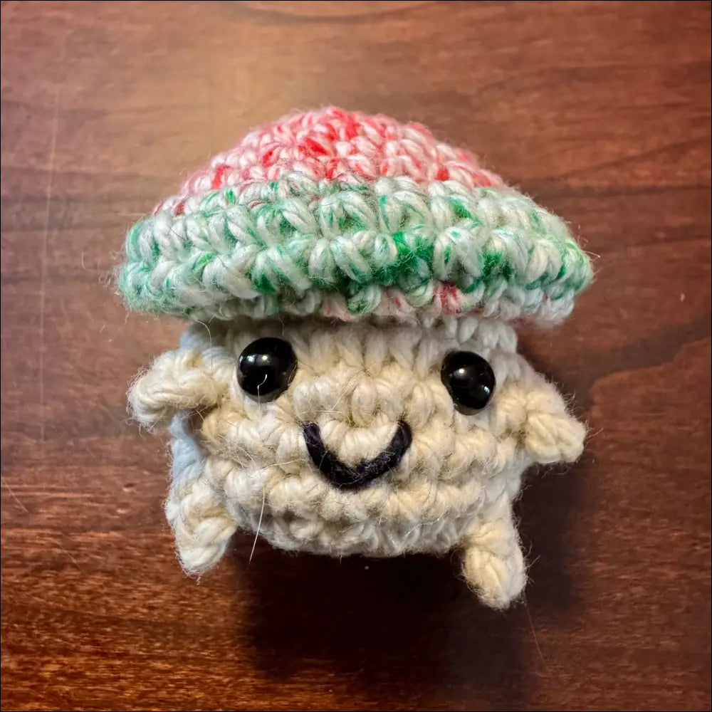 Pop mushroom fidget toy plush