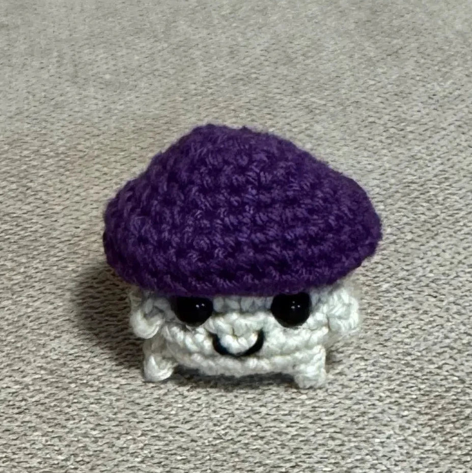 Pop mushroom fidget toy interactive