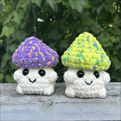 Pop mushroom fidget toy plush