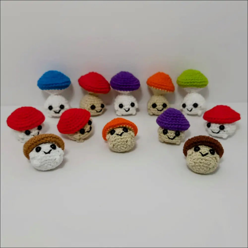 Colorful Pop Mushroom Fidget Toys for fun and relaxation in a playful display