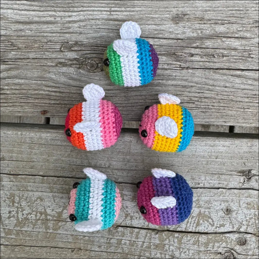 Pride bees plush