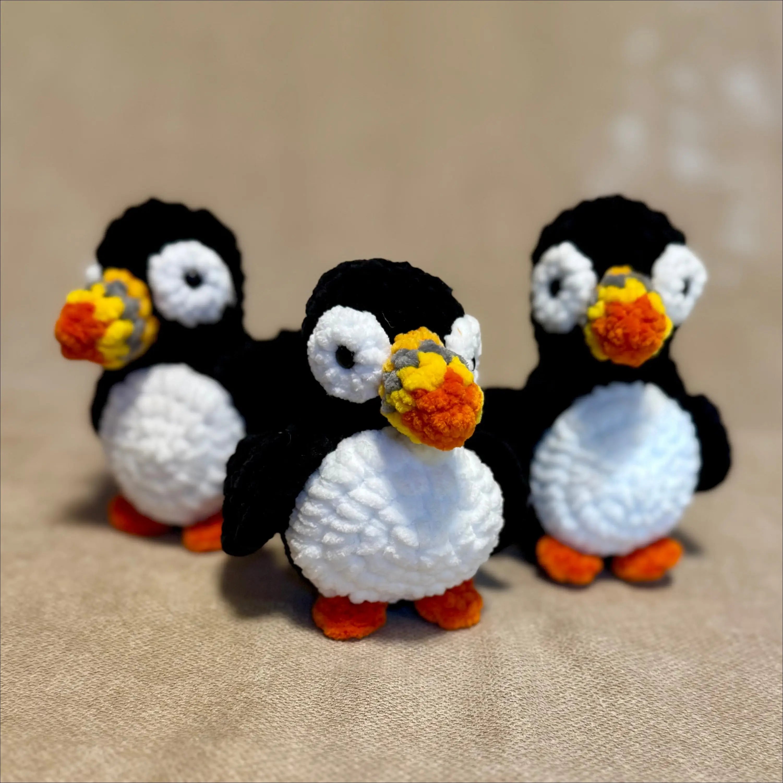 Puffin forest animals