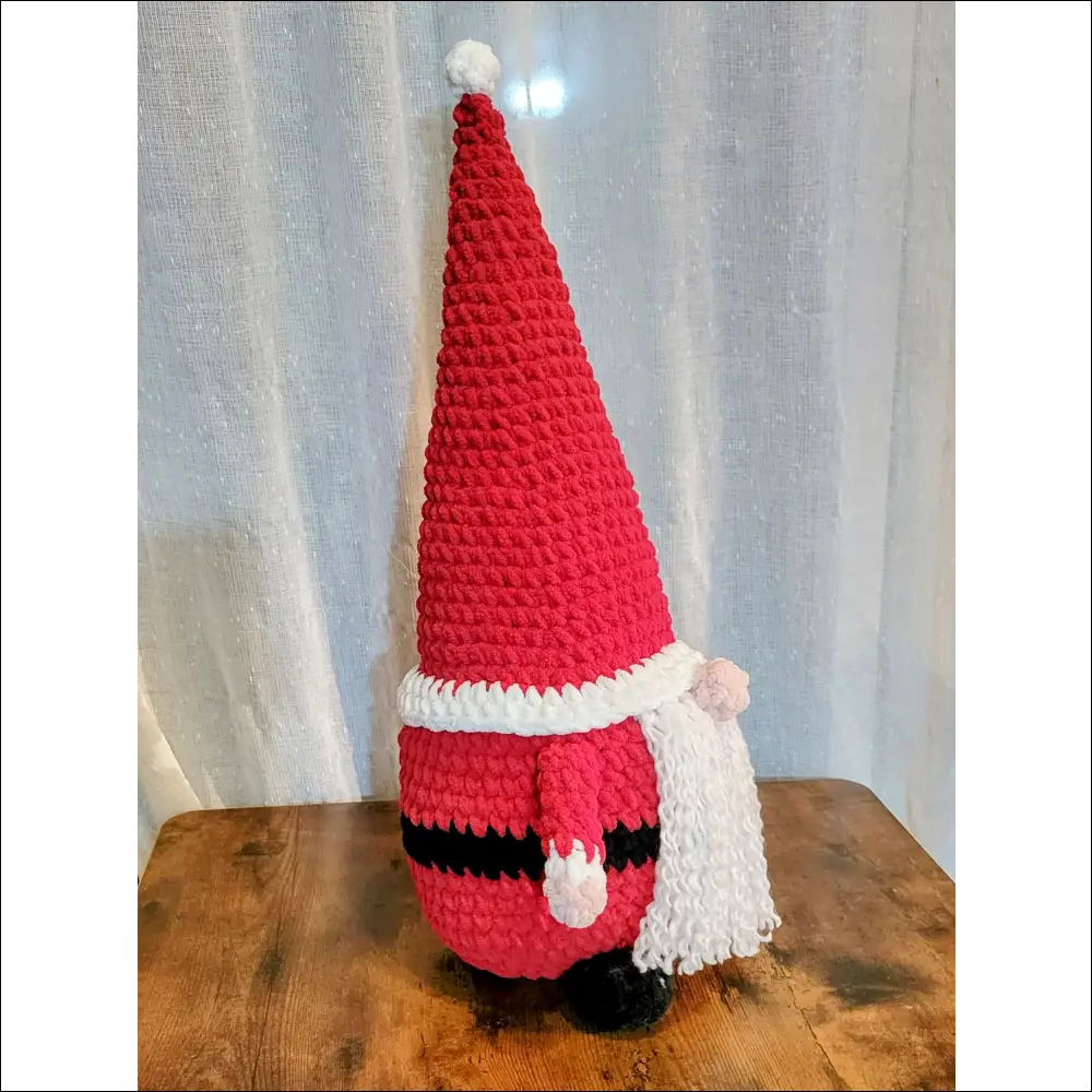 Santa gnome - plush two little loops toys
