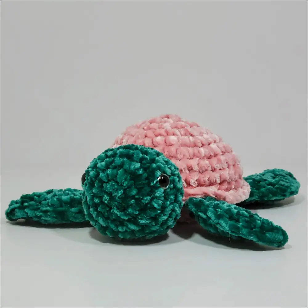 Sea turtle plushy - plush two little loops toys