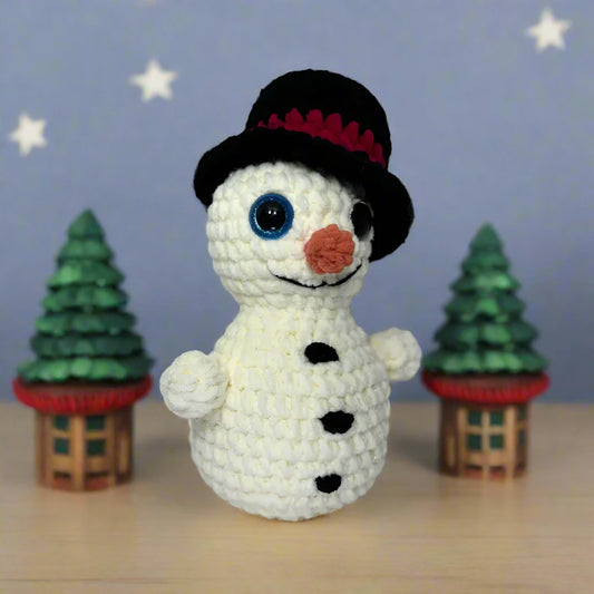 Sparkle snowman plush