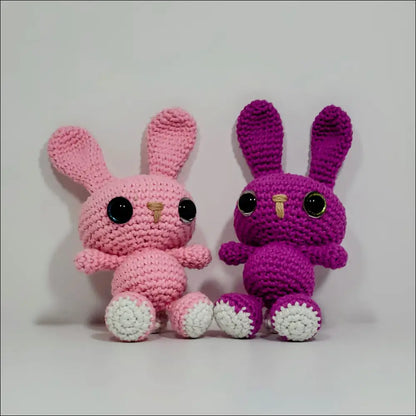 Spring bunnies - plush two little loops toys